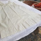 Women   s Ivory Full Slip Slip  Lace Trim  Adjustable Straps  Size 15 Nylon