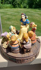 Disney Markrita Snow White And Seven Dwarfs Trinket Box With Apple Pin  Read