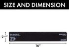 Motor Guard - Bgr161 Bgr16-1 Rigid Psa Sanding Block  2 5 8  X 16 