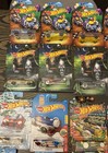 Hot Wheels Holiday Cars Lot Of 28 Diecast Toys New Years Halloween Carbonator