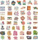 100pcs Motivational Stickers  Inspirational Words Sticker For Adults Colorful 