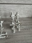Vintage Marx Battleground Desert Fox Gray German Soldiers Set Of 15