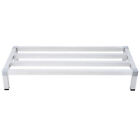 Aluminum Dunnage Rack 1000lb Low Shelf For Off-floor Storage 18   24   36   48  
