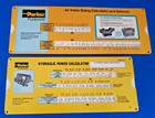 Vintage Parker Fluidpower - Hydraulic Power   Air Valve Sizing Calculators 