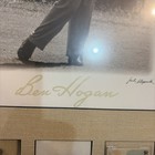 Framed Signed Photo Golf Legend Ben Hogan Rare