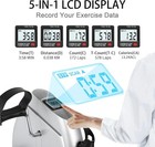 Mini Exercise Bike With Mat Pedal Exerciser Machine Foot Leg arm Recovery Peddle