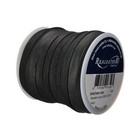 Deerskin Lace Spool 3 16  X 50 Ft Black - Craft Jewelry Garment Leather Lace