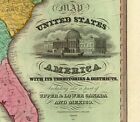 1835 Map Of The United States America