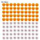10-100pcs Professional 5-star Table Tennis Balls 40  Abs Ping Pong Training