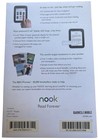 Barnes   Noble Nook Simple Touch Reader 2gb  Wi-fi  6in Black