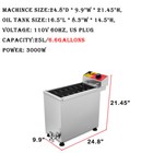 3000w Commercial Electric Deep Fryer 25l Hot Dog Deep Tank Commercial Fryer