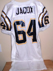 Vintage San Diego Chargers Starter Kendyl Jacox Game Used Jersey 1997 Nfl