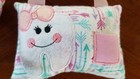 Set Of Two Adorable Pastel Colors Tooth Fairy Pillows - Boy   Girl - Brand New 