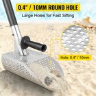  Vevor Metal Detector Sand Scoop Detecting Hunting Scoop W  Carbon Fiber Handle 
