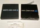 Vintage Sony Video Tape V-30h Helical Video Tape With Case   Nos
