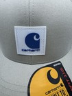 Carhartt Flexfit 110 Mesh Back Cap Logo Patch Beige Adjustable Hat Nwt