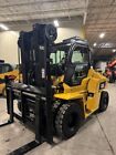 2018 Caterpillar Dp70 15500lb 3 Stage Mast Heated Cab Forklift 1242 Hours