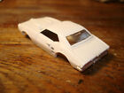 Aurora 68 Firebird Snow White Ho Slot Car Body For Atlas Afx Faller T-jet Track