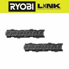 Ryobi Wall Rails Link Storage System 2 Pack Garage Organizer Heavy Duty Track