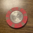  5  Jockey Club Casino Chip Las Vegas  Rare Obsolete