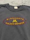 Vtg 90s University Of Minnesota Gophers Black Crewneck Joy Athletics Men s Xl