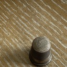 Vintage Sewing Thimble Finger Sterling Silver With Decor Simons Bros 