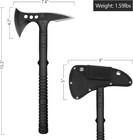 Camping Axe  Survival Throwing Hatchet With Sheath  Tactical Tomahawk With Spike