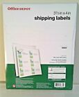 Office Depot Laser Or Inkjet Address Mailing Labels  3 1 3  X 4 In  150-ct  New 