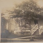 Rare Old Vintage Photo House Spooky Erie From Street Home Nice Cool