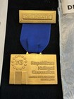 Beautiful   1976 Republican National Convention  delegate  Badge In Original Bag