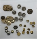 Lot Of  Decorative  Wood  And Vintage Buttons