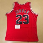 Michael Jordan Signed Jersey Chicago Bulls Mitchell Ness Autograph Coa Fanatics