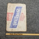 Vintage Sterling Pure Beer Patch 70s 80s Large Jacket Back Aa9