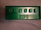 Vintage Pez No Feet Felt Display Stand  For 6 Pez  Green 
