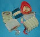 Vintage Japan Paper Lanterns  Doll  Shoes