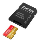 Lot Of 2 - Sandisk 128gb Extreme Microsdxc Uhs-i Memory Cards With Adapters