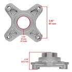 Rear Brake Disk Flange W bolts For Honda Sportrax  400 Trx400ex  2x4 1999-2008