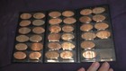 Lot Of 2 Usa Penny Press Books 65 Coins Pennies Quarters London Los Angeles Sf