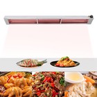 Food Heat Lamp Overhead Food Warmer Commerical Infrared Strip Heater 60in 1000 W