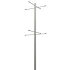 Purple Martin Gourd Rack And Pole  Kit Holds 8 Gourds  4 Over 4