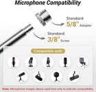 Isolation Shield Pack For Mic  Acoustic Foam Shield With Pop Filter   Tripod    