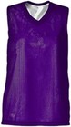 Women s Reversible Basketball Jersey Purple A4 Mesh Dazzle Muscle Size L Xl 2xl