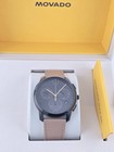 Movado Bold Black Dial Leather Band Men s Watch - 3600719   695 Msrp 