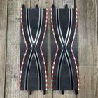 2x - Scx Compact 1 43 Slot Car Crossover Straight Track Working - 13 5    Long