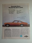 1978 Chevrolet Nova Dealer Sales Brochure Original Showroom Condition Oem Chevy
