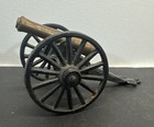 Vintage Mfco Cast Iron Cannon Toy Brass Barrel C 1 2 Mark Antique Style
