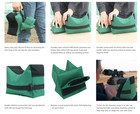 Shooting Range Sand Bag Set Rifle Gun Bench Rest Stand Front And Rear Bag Us