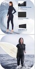 Dark Lightning Womens 3 2mm Full Body Neoprene Wetsuit Diving Surfing Size 3xl