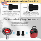 Upgraded Extractor Hose Kit Add Hard Bristle Brush Equipped With 10ft Hose New