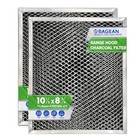 2-pack Stove Vent Filter 10 5 x8 8  Charcoal Mesh For Nutone Broan Range Hood